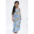 thumbnail image 2 of Minecraft Bee Square Neck Smocked Maxi Dress Tie Dye Toddler to Big Kid, 2 of 5