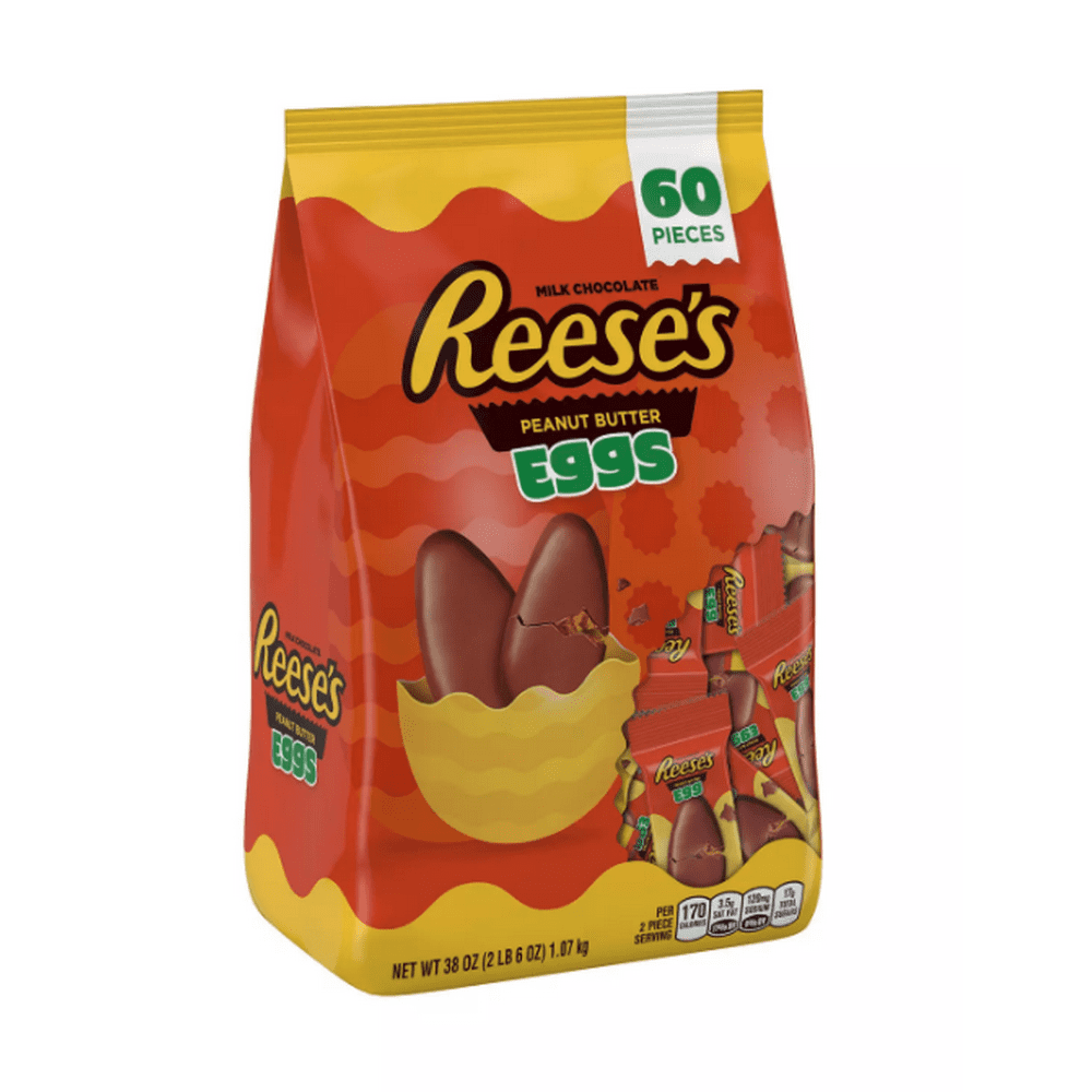 Reese's Easter Milk Chocolate Peanut Butter Eggs Kosher (38oz
