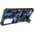 thumbnail image 5 of for Samsung Galaxy A13 Camouflage Case, Galaxy A04s Phone Case, Heavy Duty Shockproof Protection Military Grade Built-in Magnetic Kickstand Camo Cover for Samsung Galaxy A13/A04S MC Dark Blue, 5 of 14