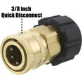 thumbnail image 3 of Tool Daily Quick Connect Socket for Pressure Washer Gun and Hose, 3/8 Inch Socket to M22 14mm Metric Swivel, 5000 PSI, 3 of 4