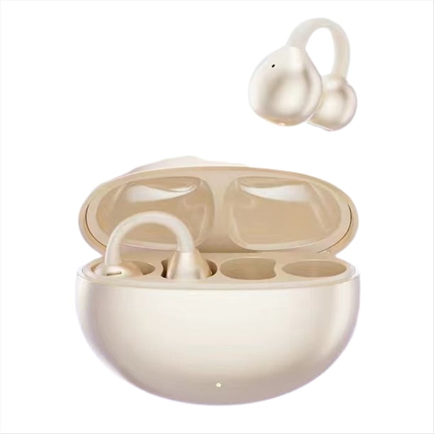 Auriculares Bluetooth con Traducción en Tiempo Real y Traductor de IA, 144 Idiomas, Diseño de Clip Abierto para Viajes, Negocios y Más B