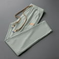 thumbnail image 5 of Men'S Baggy Sweatpants Casual Straight Leg Pants Drawstring Loose Trousers With Pockets Outdoor Twill Sport Pants, 5 of 7