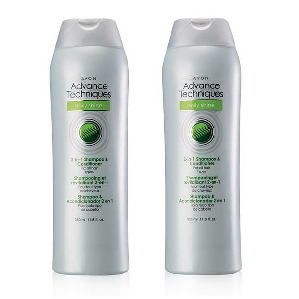 Avon Advance Techniques Daily Shine 2in1 Shampoo & Conditioner Lot of