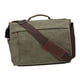 thumbnail image 3 of Bolso de hombro para hombre, maletín de negocios sencillo para ir al trabajo, el Día del Padre o la oficina. De color verde oscuro, 3 of 9