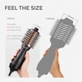 thumbnail image 2 of TYMO 2.0 Blowout Hot Air Brush, One Step Volumizer, 3X Faster Drying, 0.6 lb, Straightener Curling in One, Black, 2 of 8
