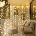 thumbnail image 2 of Guirnalda de luces LED con enchufe USB para decoración de bodas, fiestas, árboles, hogar, vacaciones, adornos colgantes, 6 m/4 m/3 m, 2 of 5