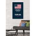 thumbnail image 2 of Team USA - Logo Blue Wall Poster, 22.375" x 34" Framed, 2 of 5