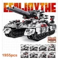 thumbnail image 2 of 2026 WW2 Military Vehicle Tank 8in1 Airplane Truck Model Building Blocks DIY Bricks Kids Construction Toys Gifts for Boys Adult, 2 of 7