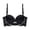 Black, variant on Womens Strapless Bra with Detachable Shoulder Straps, Supportive Underwire Push Up Bras for Women, Khaki, Size XL