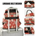 thumbnail image 3 of FORMRS Mini Backpack Purse for Women Travel Daypack Casual Shoulder Bag, Christmas Ornaments Pattern, 3 of 7