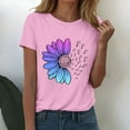 thumbnail image 2 of Women's Workout Tee - Athletic Plus Size Top - Short Sleeve Cotton - Trendy 2025 Design | Baberdicy | Womens Fashion Workout T Shirts Athletic Plus Size Tops Summer Trendy (Pink | XXL), 2 of 9