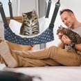 thumbnail image 3 of Pet Cage Hammock Design Small Animal Hammock Soft and Comfortable Cat Sleeping Hammock for Cat Small Dogs convenient, 3 of 7