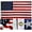 3x5-Red, variant on Shop72 American Flag 10x15 Ft, American Flags for Outside, This Big Banner Made Heavy Duty From 300D Oxford Nylon Fabric For High Wind, Bandera De Estados Unidos