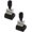 Black_2pcs, variant on Adjustable Date Wheel Stamp, 2016-2027 Vintage Wooden Stamper with Handle & Base for DIY Craft