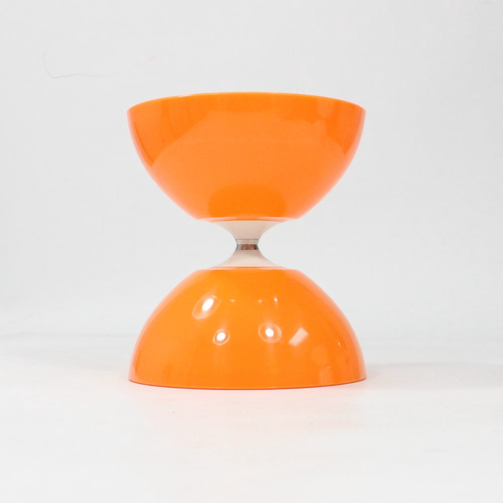 MHD Pro Sundia Diabolo - Includes Sticks, Instructions and Carry Bag (Orange, Short Fixed Axle)