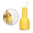 thumbnail image 3 of yuksok Portable Wireless Hand Held Desktop Vacuum Cleaner Computer Cleaning Hair Yellow Yellow USB Charging, 3 of 9