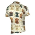thumbnail image 2 of joogoo Highland Cattles Pattern Men's Cycling Jerseys Mountain Bike Short Sleeve Tops L, 2 of 7