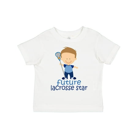 

Inktastic Future Lacrosse Star Boy Gift Toddler Boy Girl T-Shirt