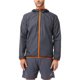 thumbnail image 1 of ASICS Mens Packable Jacket dkgrayorange M, 1 of 1