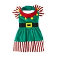 thumbnail image 3 of Vestido de elfo navideño para perros pequeños, vestidos de princesa para bodas de Año Nuevo, ropa de invierno para mascotas, sudadera con capucha para perros, trajes para perros chihuahua, 3 of 5