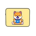 thumbnail image 7 of Shiba Inu Dog Holding Hot Coffee Cup Portable Laptop Sleeve Compatible with MacBook Air Notebook Computer Case for Men Women College School Students, 7 of 7