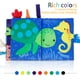 thumbnail image 2 of Libro De Tela De Cola Con Generador De Sonido Incorporado, Libros De Tela De Animales 3D, Libros Educativos Tempranos Con Cola Arrugada, Juguete Preescolar Para Bebés De Más De 2 Meses Muyoka Hogar, 2 of 6