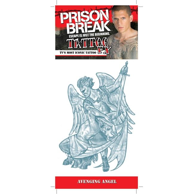 Morris Costumes DF801PB Prison Break Avenging Angel Costume