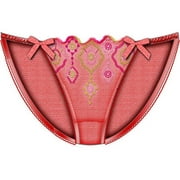 Jewel Of The Nile Skinny Side Bikini Large Red