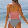 thumbnail image 3 of Bikini Mujer Traje de Baño Conjunto de Bikini de Talla Grande Para Mujer, Traje de Baño Moderno, Tankini, Parte Superior E Inferior, Ropa de Playa Cómoda, Conjunto de Baño Para Mujer, 3 of 4