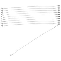 BESTYASH Precision Cheese Slicer Wire - Stainless Steel, Multipurpose, Effortless Slicing, Silver, 10Pcs