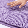 thumbnail image 2 of Evlmd Large Bathroom Rugs, Soft Chenille Non-Slip Bath Rug, Strong Water Absorbent Quick Dry Machine Washable, 24" X 59" Purple Shower Mat for Tub & Bathroom Floor, 2 of 2