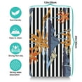 thumbnail image 4 of Exotic Pet Food Mat - Absorbent Non-Slip Dog Bowl Mat - Waterproof Feeding Pad - Boho Design - Multi-Layer Protection, 4 of 4