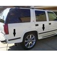 thumbnail image 2 of 1995-1999 Chevy Tahoe Chrome/Black Side Body Trim Molding, 2 of 4