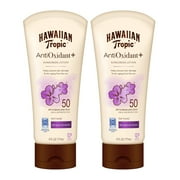 Hawaiian Tropic Skin Defense Sunscreen Lotion SPF 50, 6oz each Twin Pack