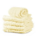 thumbnail image 6 of Cozival Cotton Gauze Wipes, 5-Pack 6-Layer Cotton Gauze Baby Wipes - Hypoallergenic Muslin Washcloths, Natural Newborn Towels for Sensitive Skin Care, Muslin Baby Washcloths, Yellow, 6 of 7
