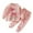 Dirty Pink, variant on Zwiiyzr 3M-7Y Thermal Underwear Set for Kids Toddler Baby Clothes Cute Cartoon Fall Winter Base Layer Long Johns Sets for Girls Boys Pink