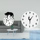 thumbnail image 2 of Reloj de pared,Reloj de pared de gato para sala de estar,dormitorio decorativo.,Reloj colgante de pared para cocina y baño moderno,Reloj de pared,Reloj de pared con bailarina,reloj decorativo, 2 of 8