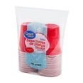 thumbnail image 4 of Vasos desechables Great Value de plástico bicolor 475 ml 40 pzas, 4 of 4
