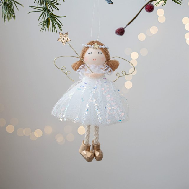 Christmas Angelic Doll Decorations Christmas Tree Ornaments Thanksgiving Birthday Gifts Christmas Gifts Home Ornaments
