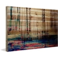 thumbnail image 2 of "Shaded Colors" Painting Print on Natural Pine Wood, 2 of 7