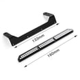 thumbnail image 2 of maskred Aluminum Alloy 1/10 Side Collision Pedals 2pcs Slider Side Rc Side Collision Pedals For TRAX-4 RC Car Part Black, 2 of 5