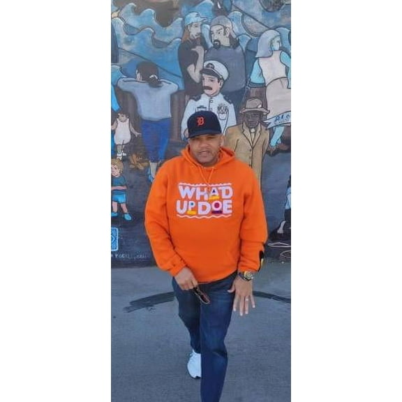 Whad Up Doe Hoodie Orange