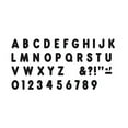 thumbnail image 2 of TREND enterprises, Inc. Black 7" Billboard Uppercase Ready Letters, 2 of 3