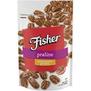 Fisher Snack Praline Mammoth Pecans, 5.5 oz, Gluten Free