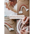 thumbnail image 5 of Natural Macrame Cord,3 mm x 100 m,Cotton Cord for Wall Hanging,Christmas Crafts, Knitting, 5 of 7