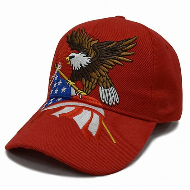 Baseball Cap, Artiflr American Flag Bald Eagle Embroidered Patriotic