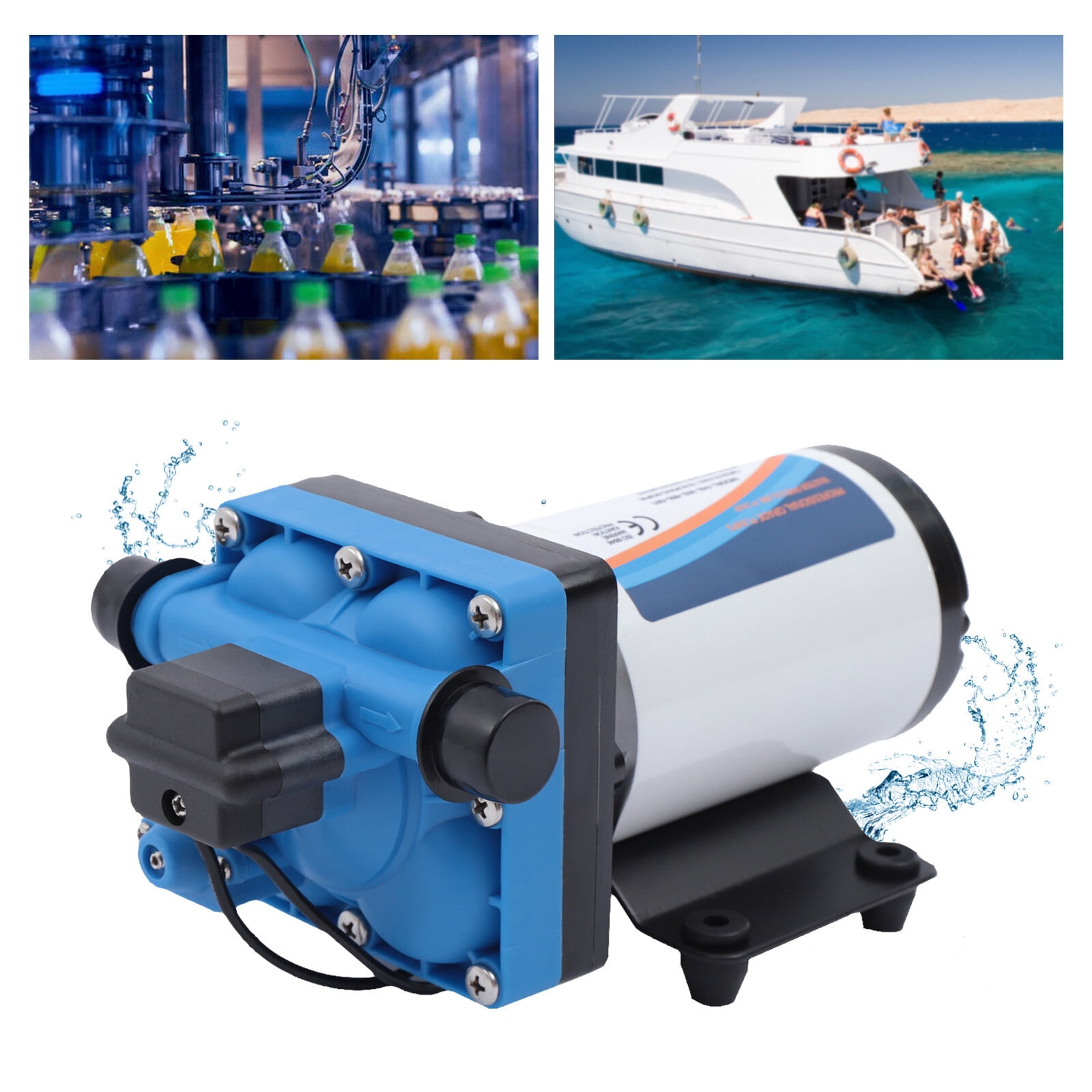 High-Efficiency Water Pump – 250W, 4.99 GPM, Pure Copper Motor, Automatic Start/Stop, Adjustable Pressure, Safe for Agricultural and Irrigation Use