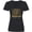 AB-Black, variant on Inktastic New Year's Eve Squad with Stars in Gold Women's V-Neck T-Shirt