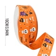 thumbnail image 2 of Halloween Ribbon Grosgrain 3/8 Inch Thin Ribbons for Crafts Gift Wrapping Decor 12 Rolls Total 60 Yards, 2 of 6