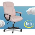 thumbnail image 2 of Serta at Home Style Hannah II Office Swivel Chair in Pink, 2 of 14